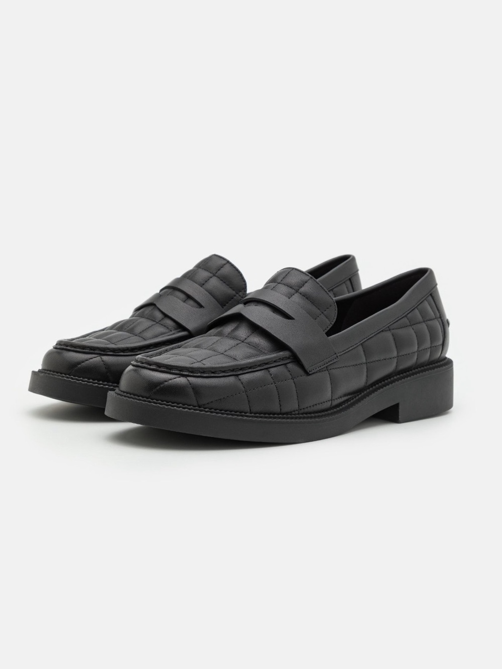 Michael Kors Eden Loafers in Black Leather Sz 9